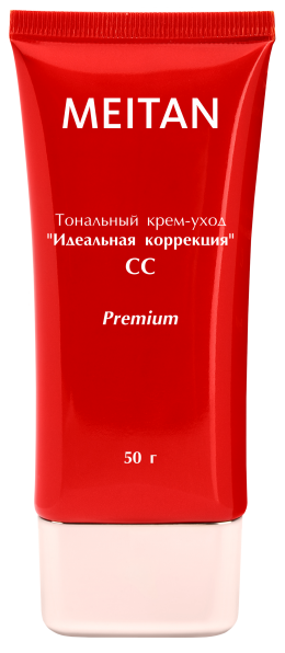 Тональный крем-уход «Идеальная коррекция» СС с SPF-10 Эксклюзивные разработки ТМ МейТан MeiTan